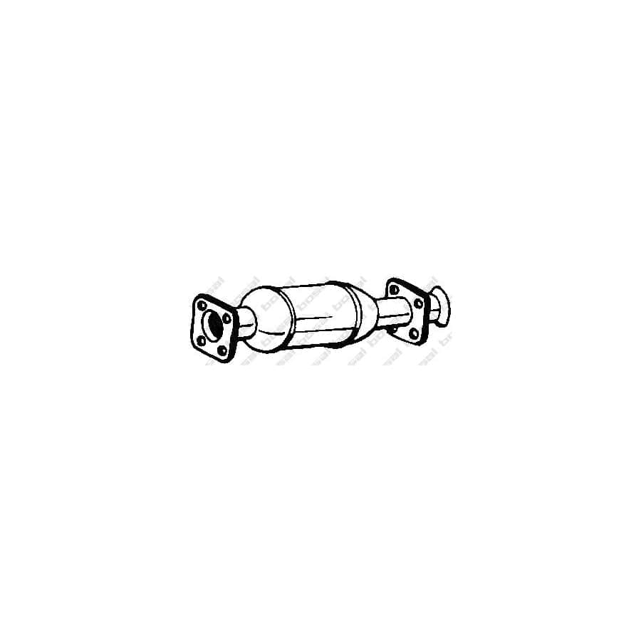 Bosal 099-702 Catalytic Converter for Saab 900