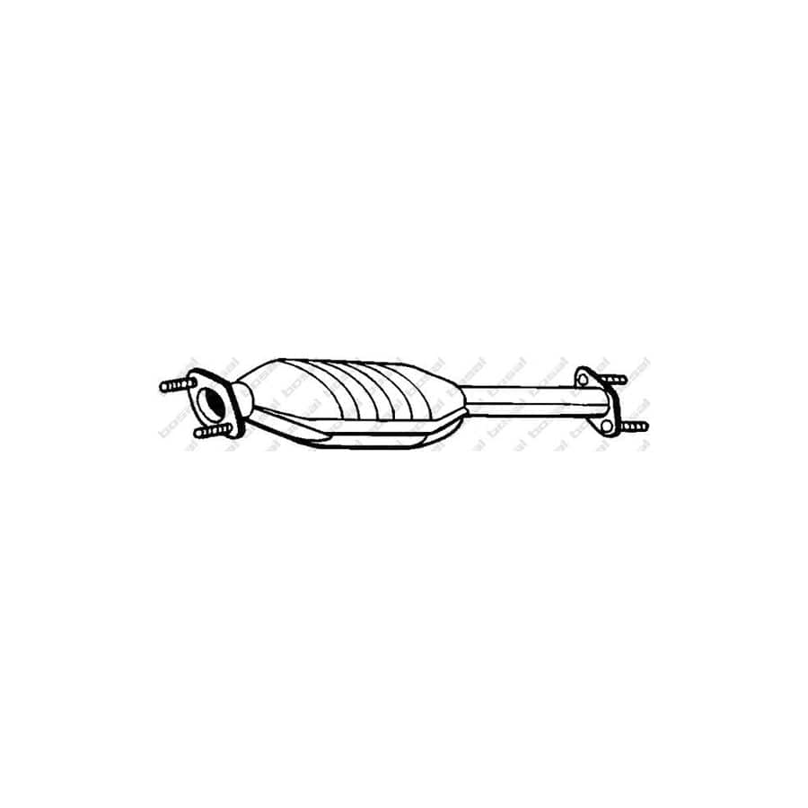 Bosal 099-700 Catalytic Converter for Saab 9000