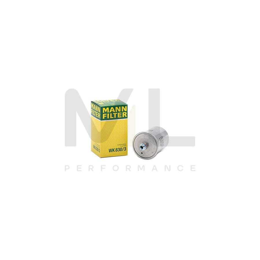 MANN-FILTER WK 830/3 Fuel filter In-Line Filter