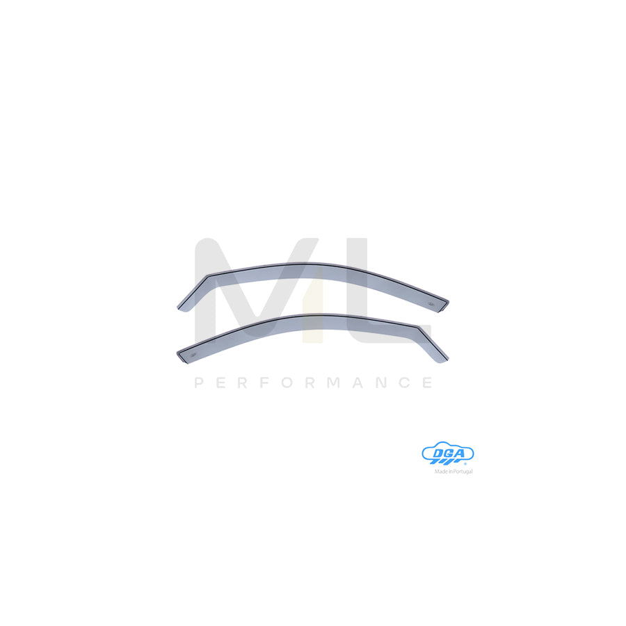 DGA 05509 Wind deflectors for BMW 5 Series Arrow direction, Front, inner