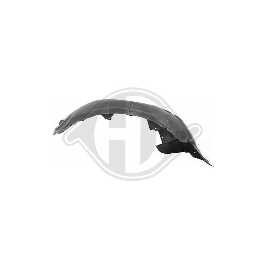 Diederichs 1407008 Panelling, Mudguard for FORD FIESTA