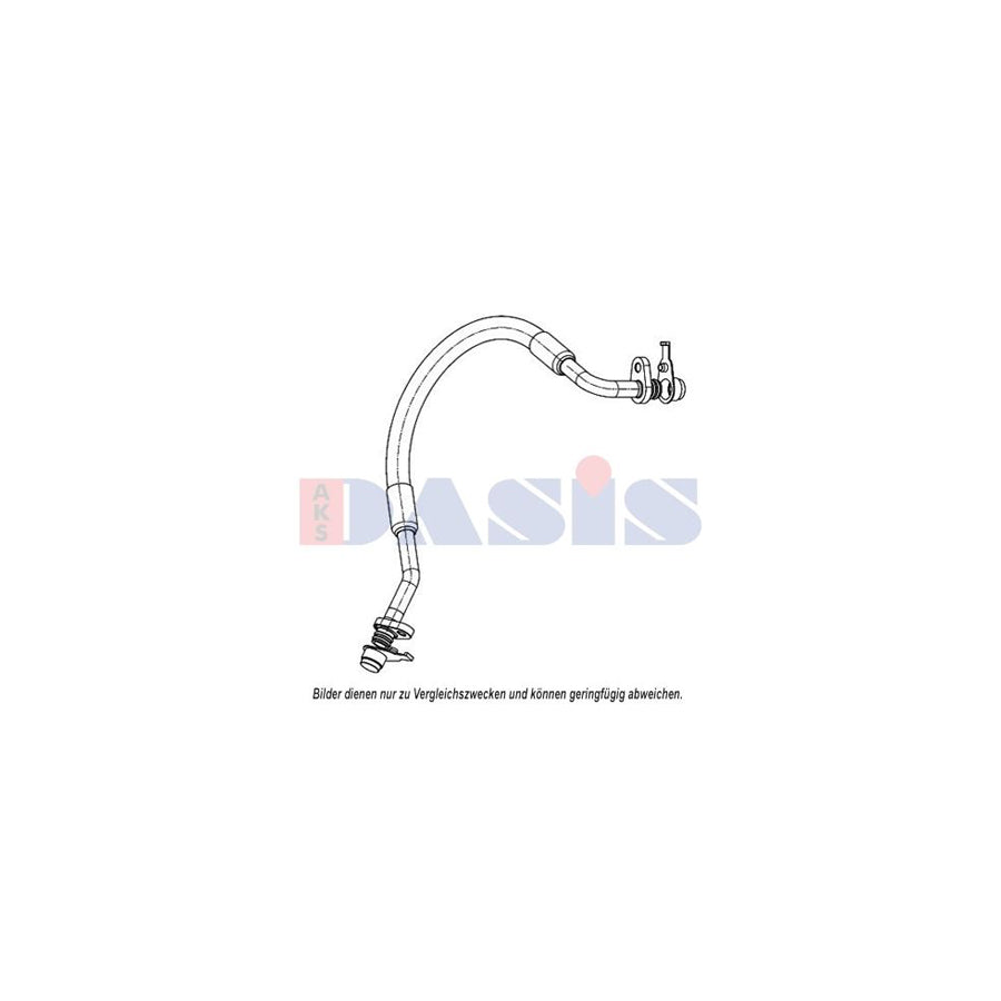 AKS Dasis 885908N High Pressure Line, Air Conditioning