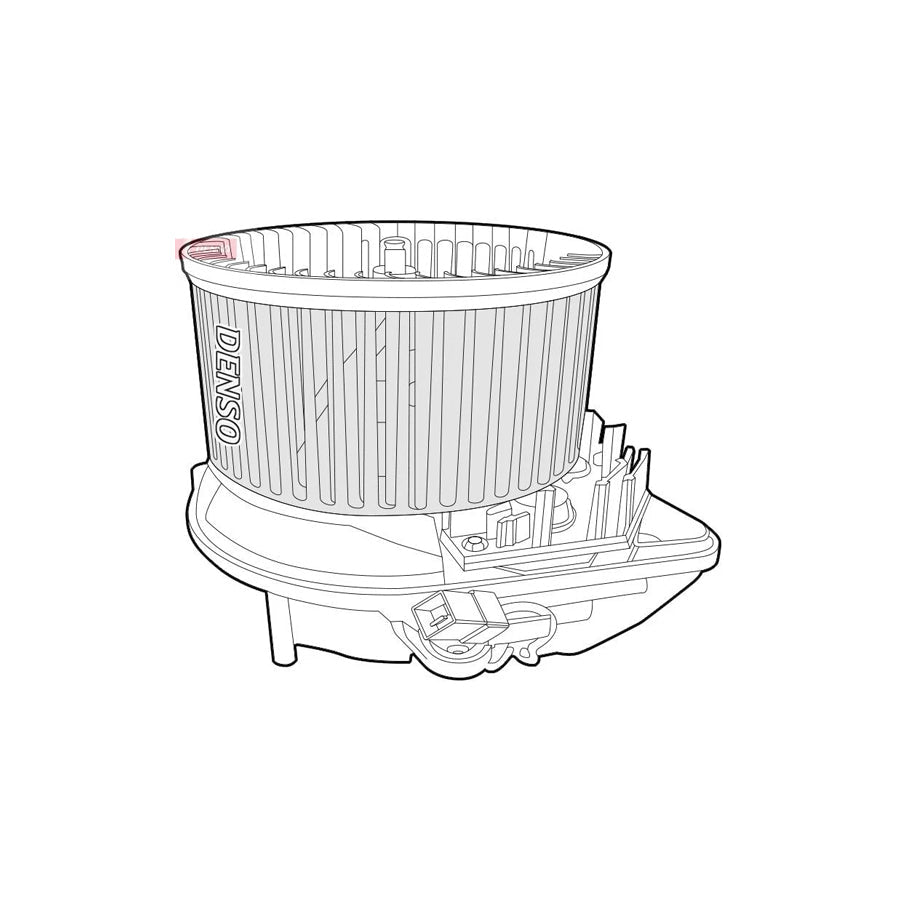 DENSO DEA07015 Interior Blower