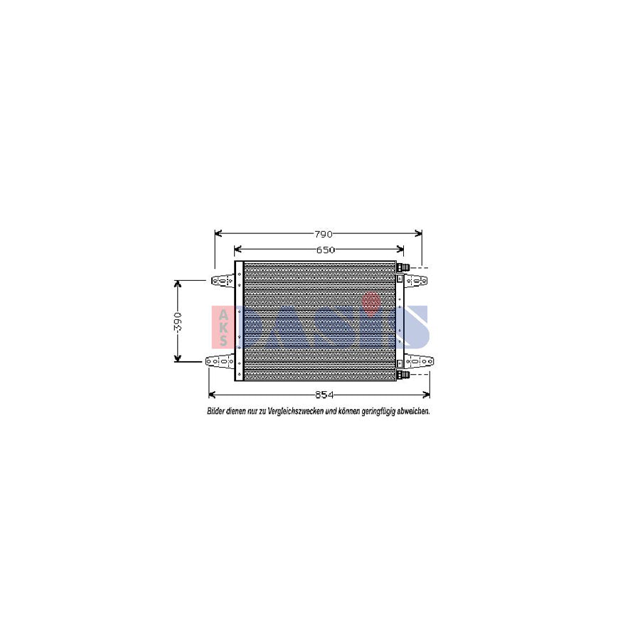 AKS Dasis 272010N Air Conditioning Condenser