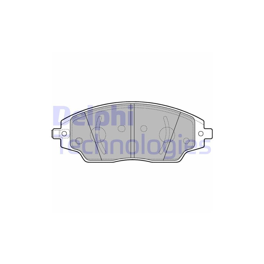 Delphi Lp3192 Brake Pad Set