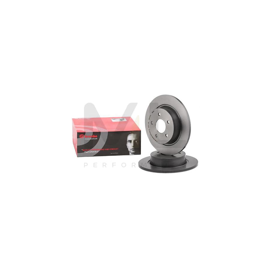 BREMBO COATED DISC LINE 08.B601.11 Brake Disc Solid, Coated | ML Performance Car Parts