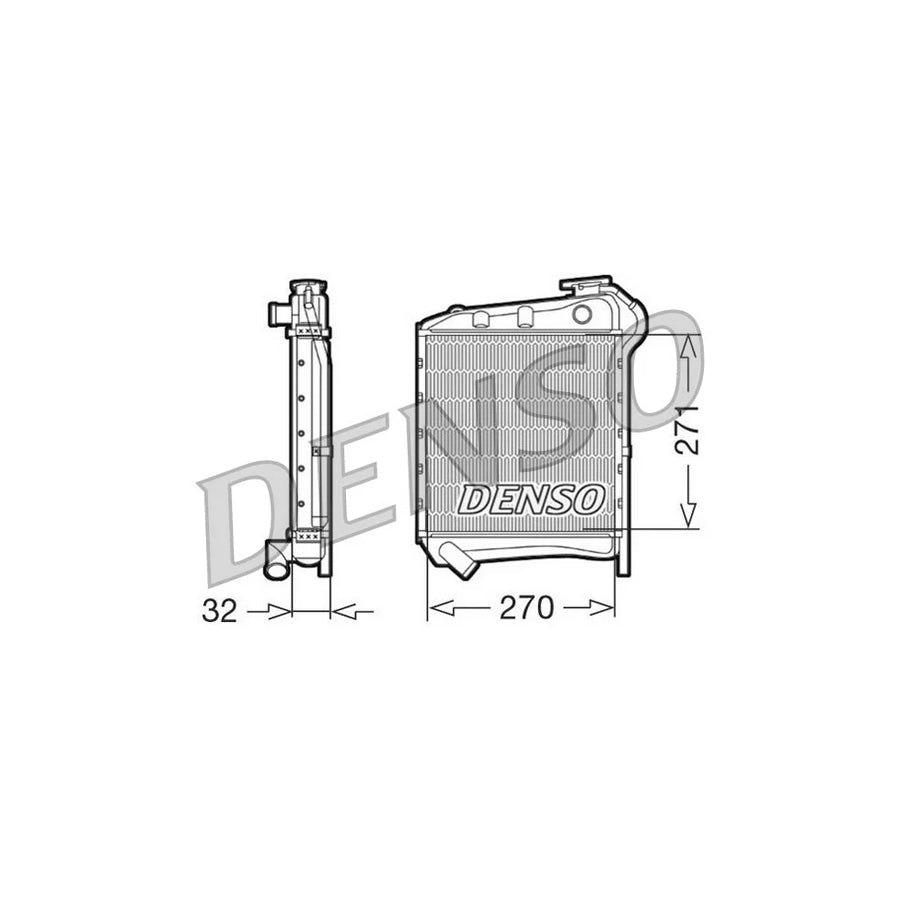 DENSO DRM99009 Engine Radiator