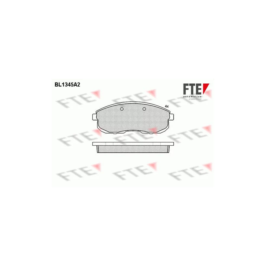 FTE Bl1345A2 Brake Pad Set for Nissan 200Sx (S13)