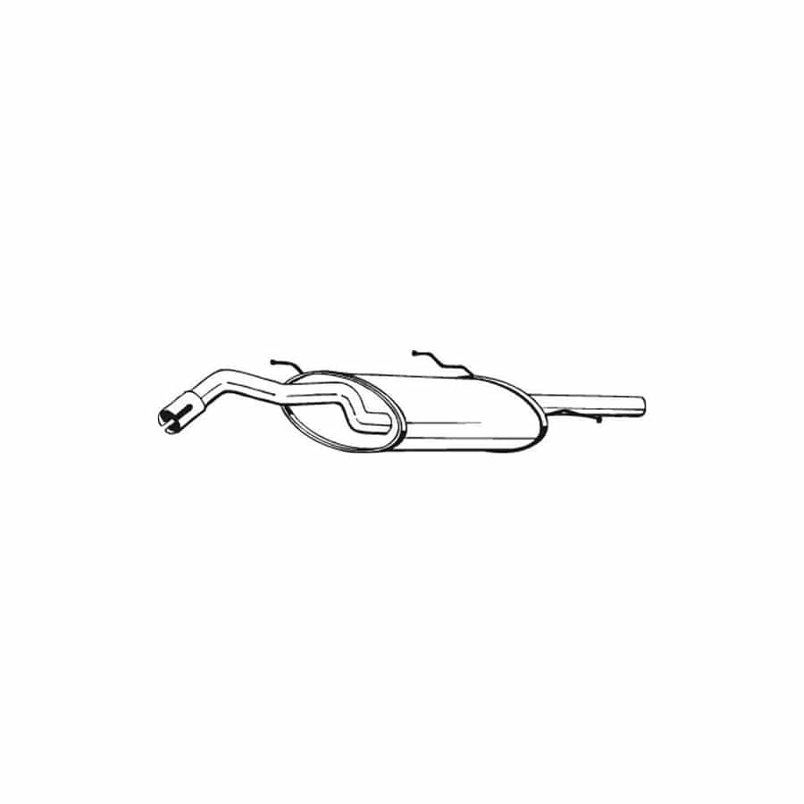 Bosal 279-239 Rear Silencer for Toyota Carina