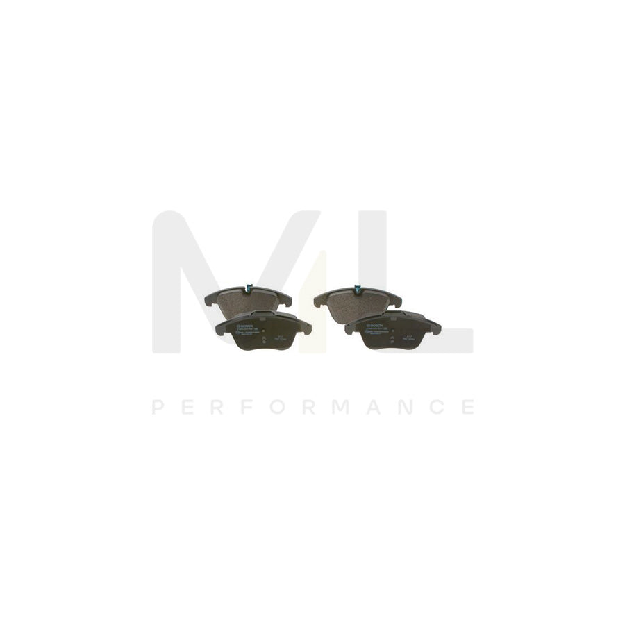 Bosch 0986494830 Brake Pad Set For Jaguar Xe (X760) With Anti-Squeak Plate, With Piston Clip BP2004 | ML Performance Car Parts