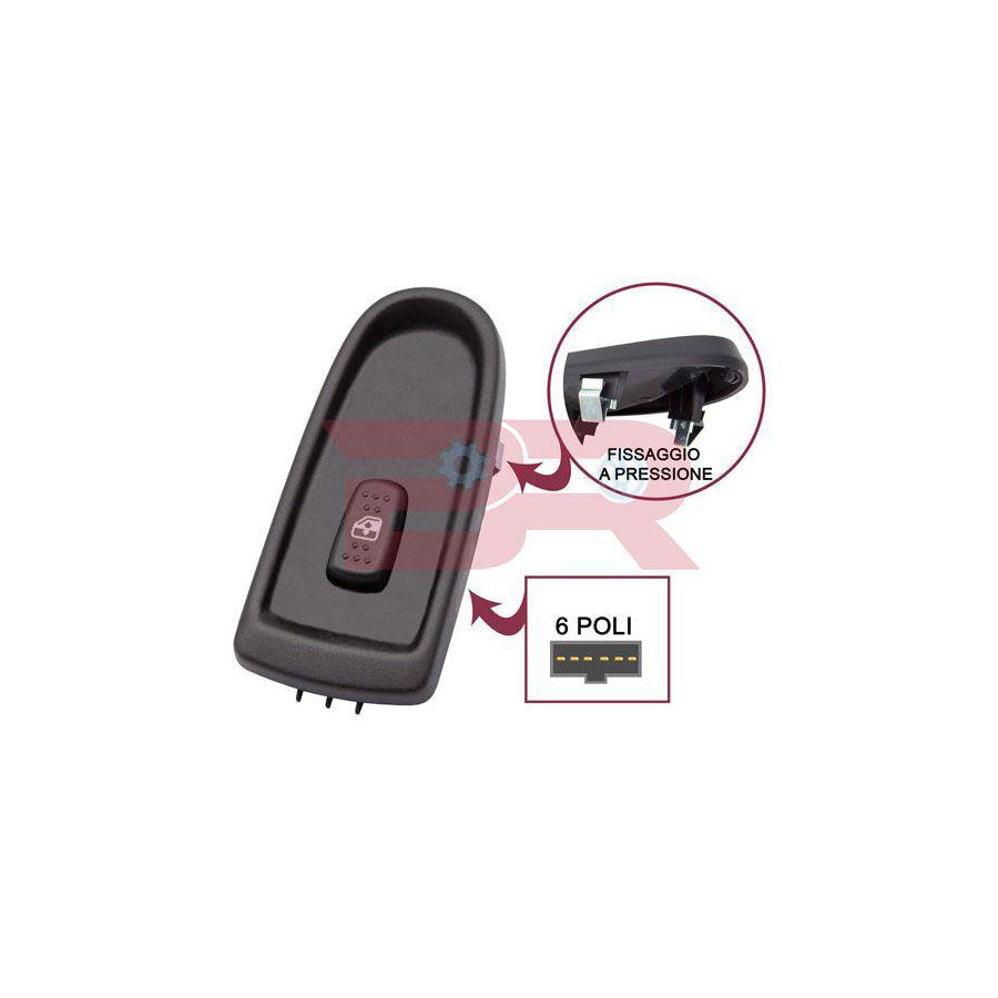 Botto Ricambi Brel0479 Window Switch for Iveco Daily
