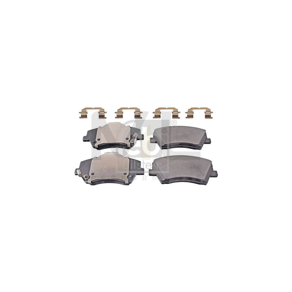 Febi Bilstein 116418 Brake Pad Set Front Axle, With Acoustic Wear Warning