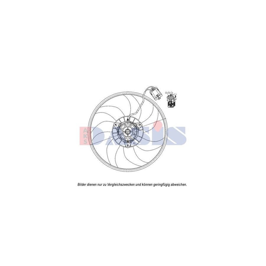AKS Dasis 158111N Fan, Radiator