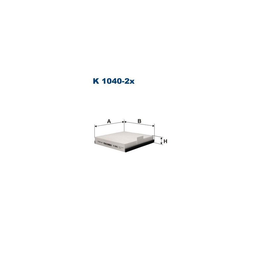 Filtron K 1040-2X Pollen Filter