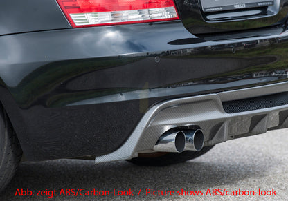 Rieger 00035039 BMW 1 Series E82 E88 Rear Diffuser 4 | ML Performance UK Car Parts