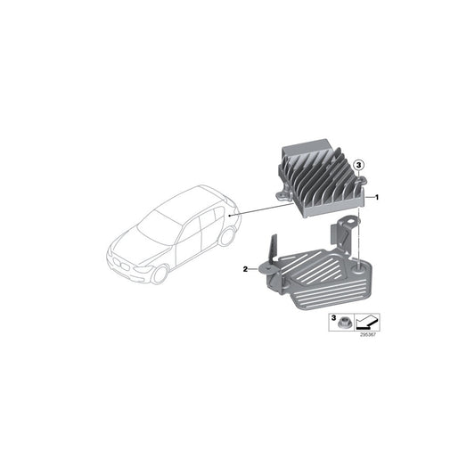 Genuine BMW 65122622503 F20 F23 Control Unit With Active Sound Design (Inc. M140i, 230iX & 116d ed) | ML Performance US