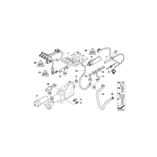 Genuine BMW 23017845649 E64 E63 E60 Switch Valve (Inc. M5 & M6) | ML Performance US