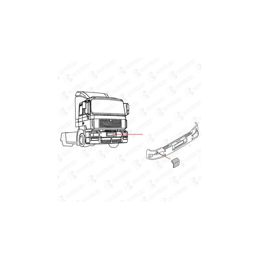 Covind M20/ 86 Cover, Bumper