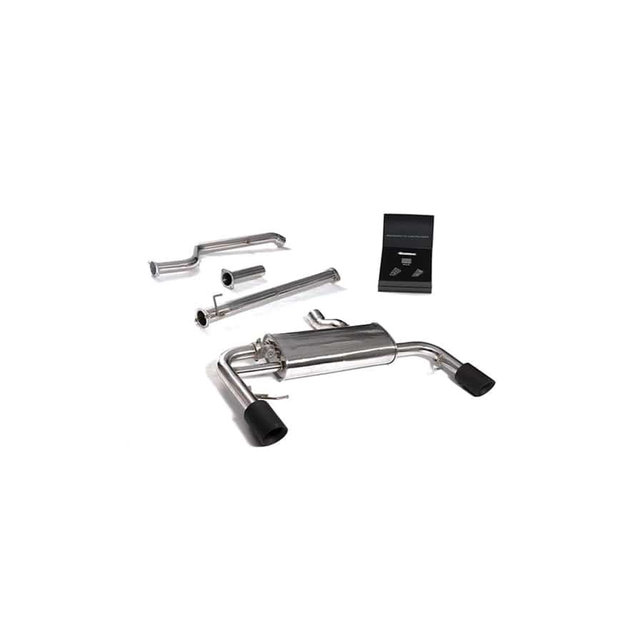 Armytrix BMG02-DS38M Valvetronic Exhaust System BMW X3 xDrive G01 | X4 xDrive G02 Non-OPF 2019+ with Dual Matte Black 4"