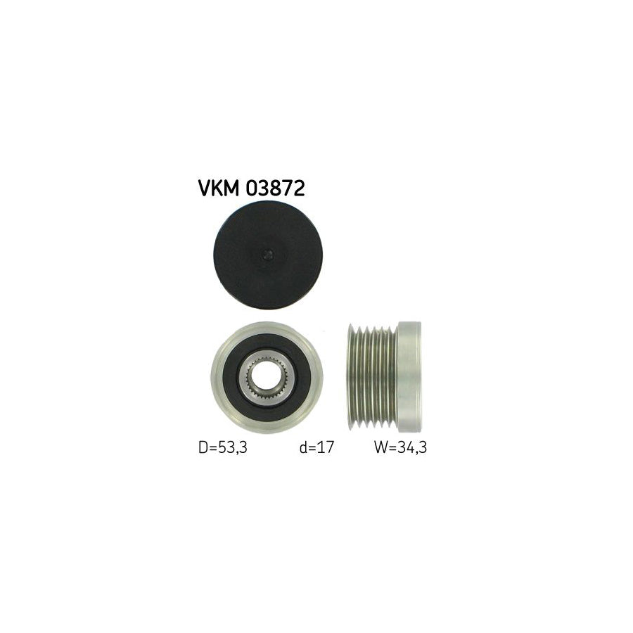 Skf Vkm 03872 Alternator Freewheel Clutch | ML Performance US Car Parts