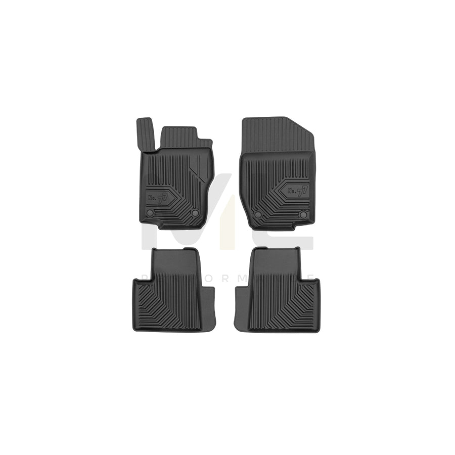 FROGUM Tailored, No.77 77409781 Floor mat set suitable for MERCEDES-BENZ GL (X164) Elastomer, Front and Rear, Quantity: 4, Black, (LHD)