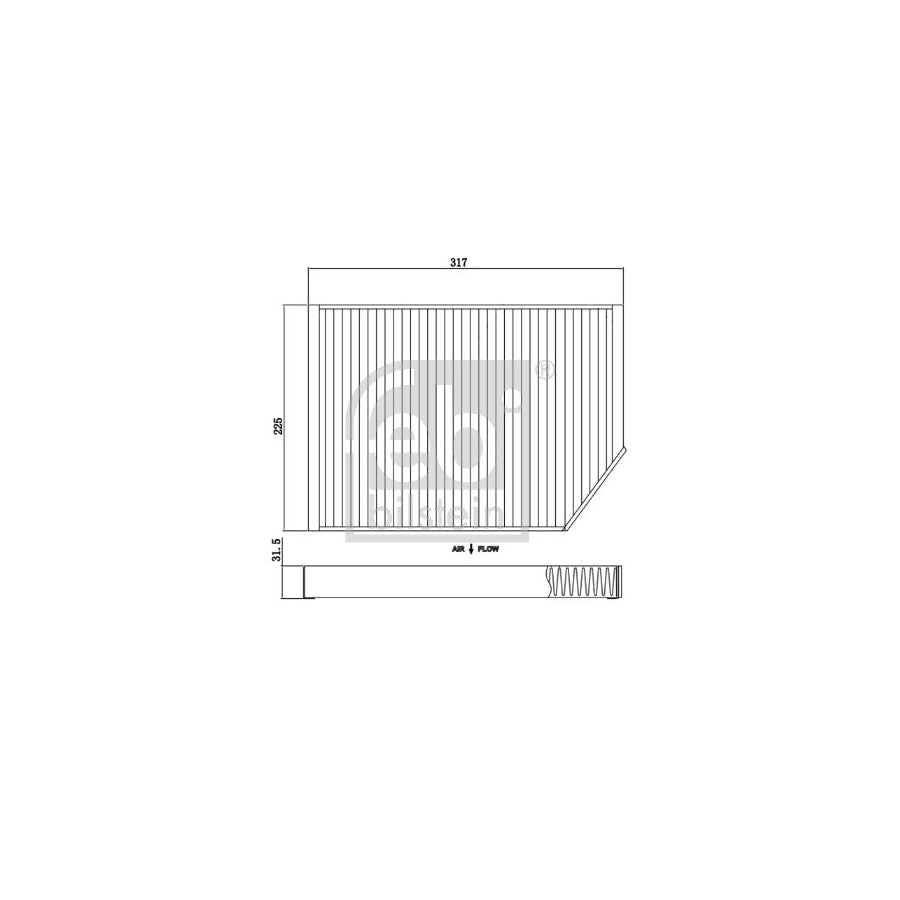 Febi Bilstein 174437 Pollen Filter