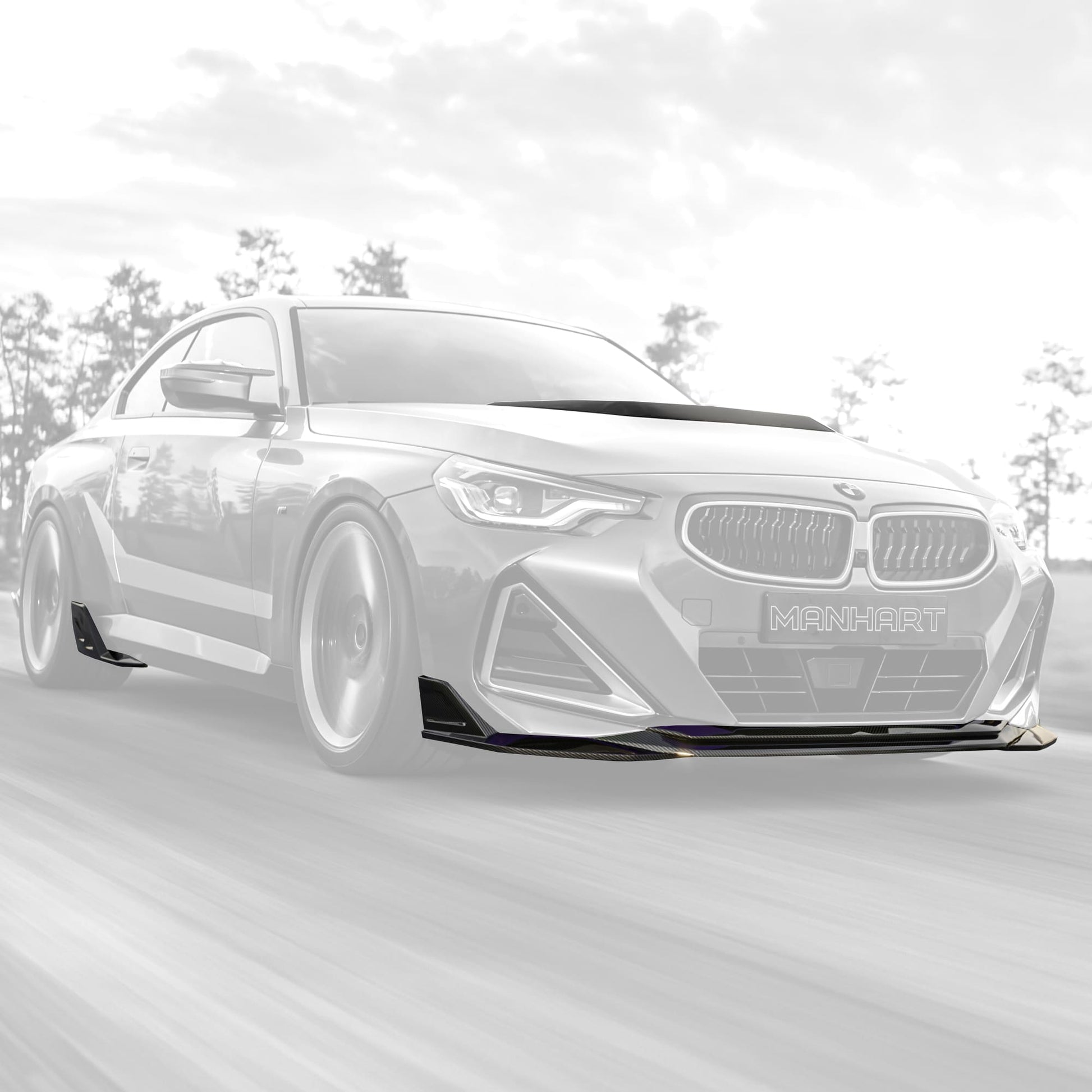 MANHART CARBON SIDE SKIRT BLADES FOR BMW G42 M240I