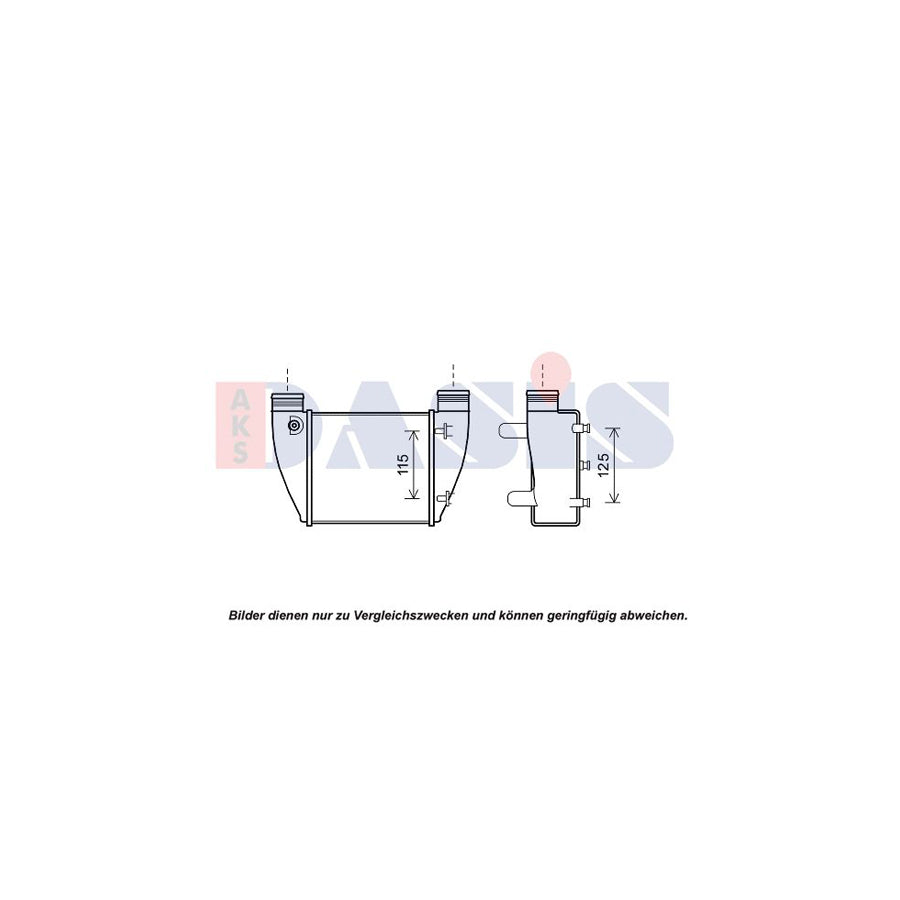 AKS Dasis 487043N Intercooler