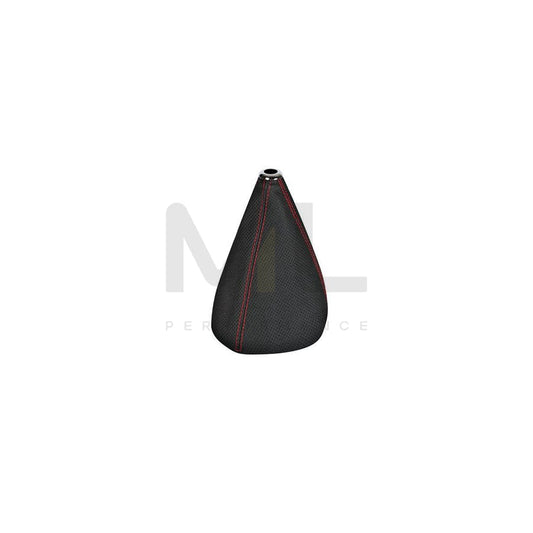 PILOT Premium Sport 05046 Gear stick gaiter Leather, Black, Red, Universal