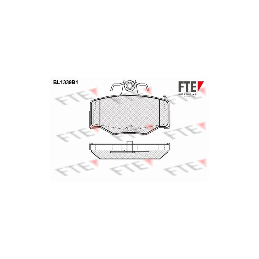 FTE Bl1339B1 Brake Pad Set