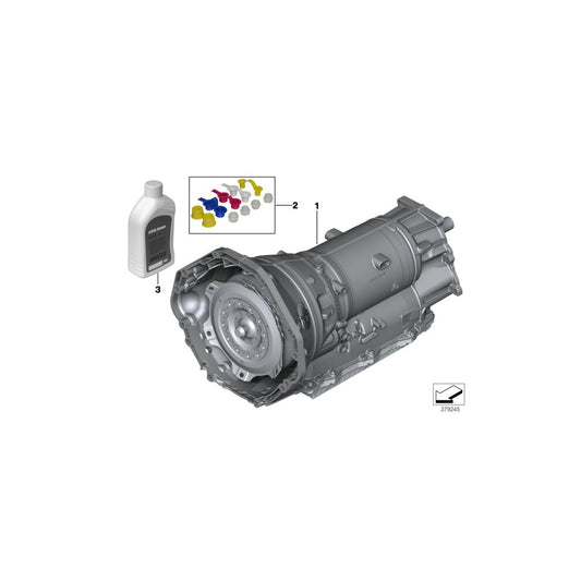 Genuine BMW 24008679871 F15 F16 Exch. Automatic Transmission Eh GA8HP75X (Inc. X5 50iX 4.4, X6 50iX 4.4 & X5 50iX) | ML Performance US