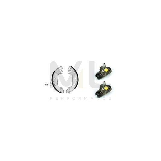 BREMBO STANDARD KIT H 24 005 Brake Shoe Set for FORD FIESTA Ø: 178mm | ML Performance Car Parts