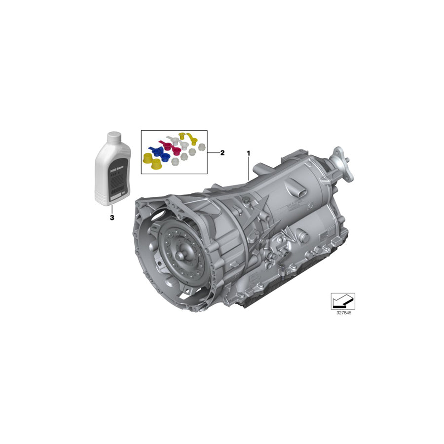 Genuine BMW 24008632466 E89 Exch. Automatic Transmission Eh GA8HP45Z (Inc. Z4 18i, Z4 28i & Z4 20i) | ML Performance US
