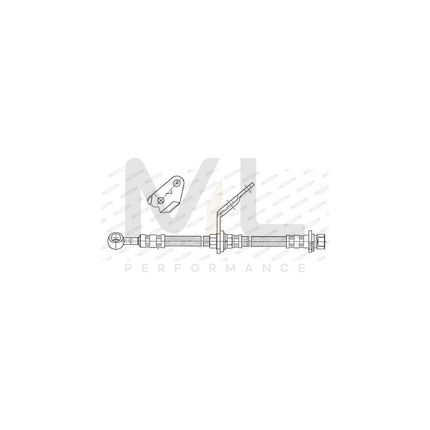 FERODO FHY3303 Brake Hose for HONDA ACCORD 465mm, ???10 | ML Performance Car Parts