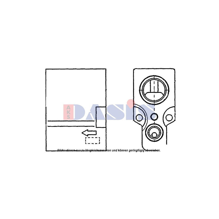 AKS Dasis 840104N AC Expansion Valve