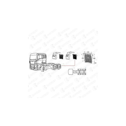 Covind Tgx/540 Wing Fender