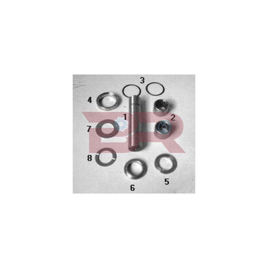 Botto Ricambi Kitiv028 Repair Kit, Kingpin