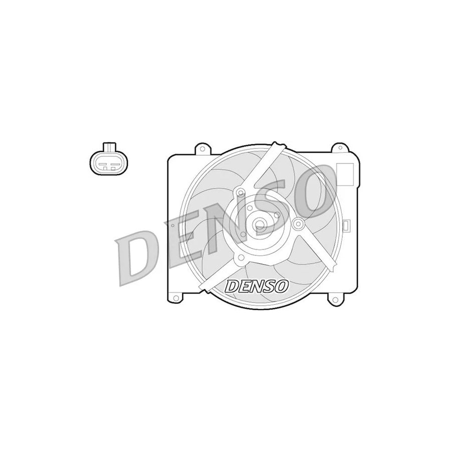 DENSO DER09054 Fan, Radiator