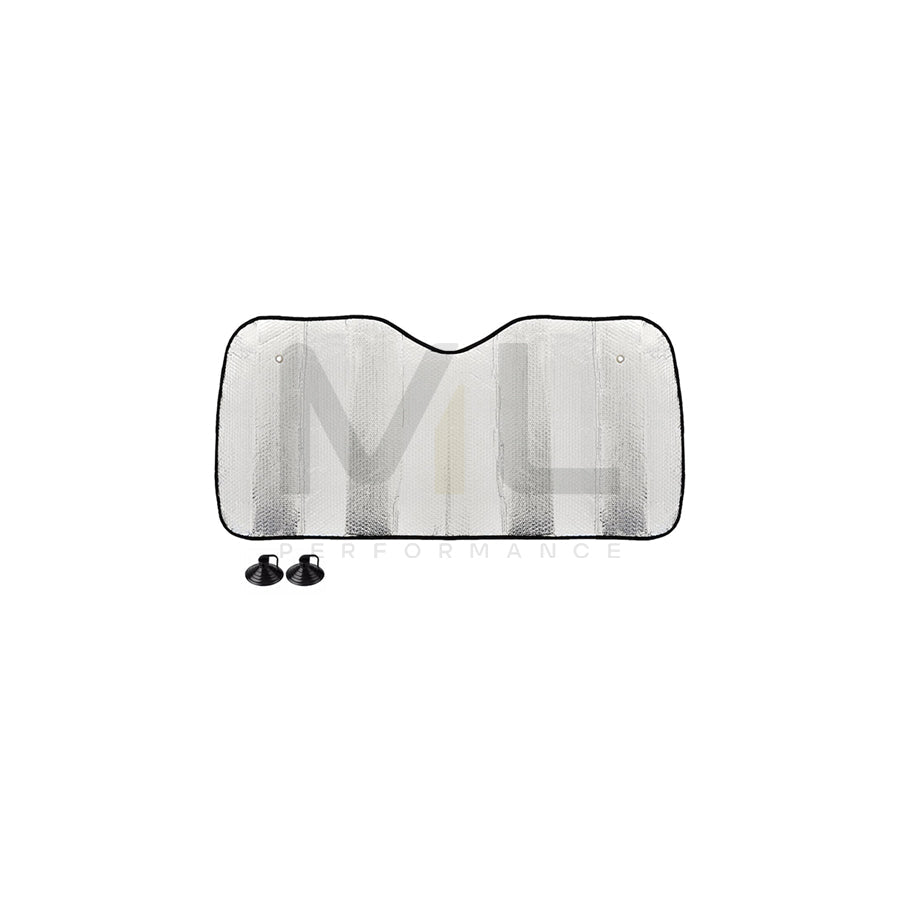 AMiO 01532 Car sun shade Silver, PE (Polyethylene), Quantity: 1