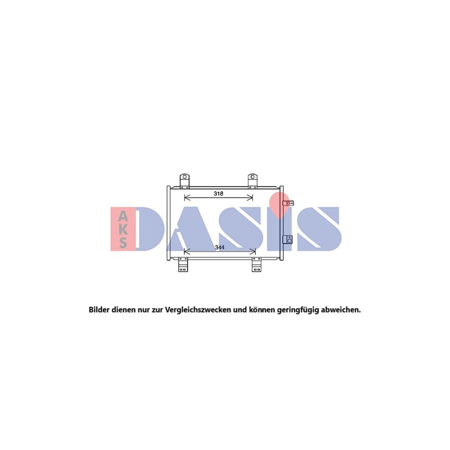 AKS Dasis 112049N Air Conditioning Condenser