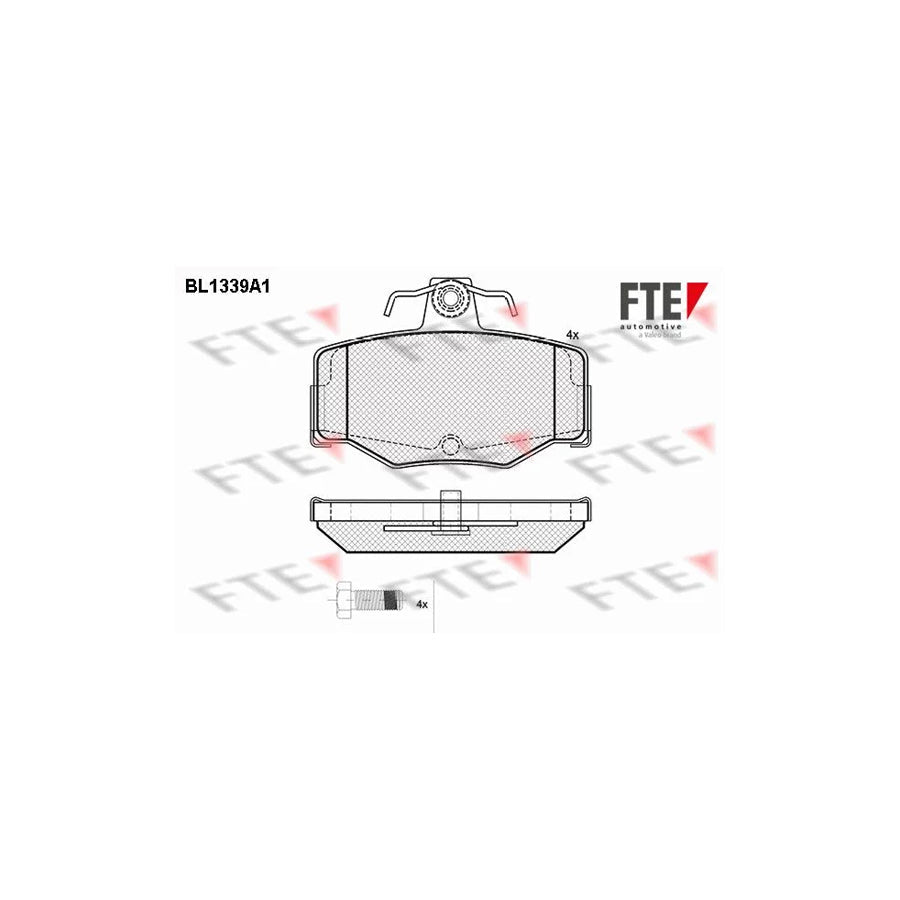FTE Bl1339A1 Brake Pad Set