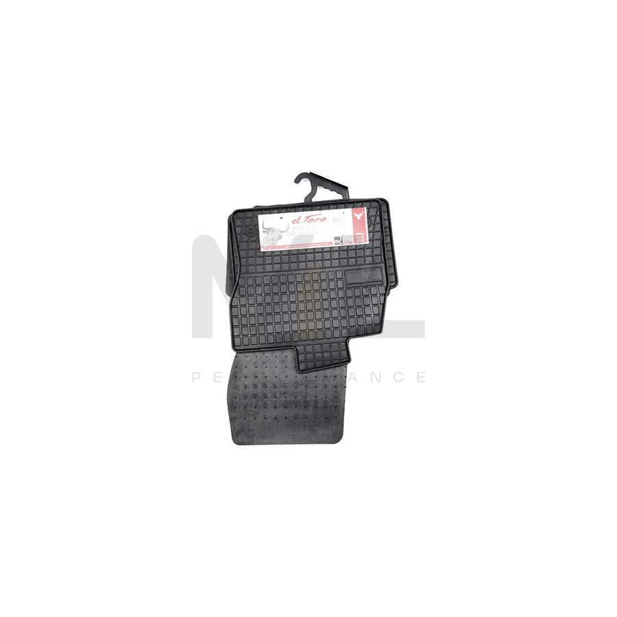 FROGUM Tailored 542728 Floor mat set for VW PASSAT Elastomer, Front and Rear, Quantity: 4, Black, (LHD)