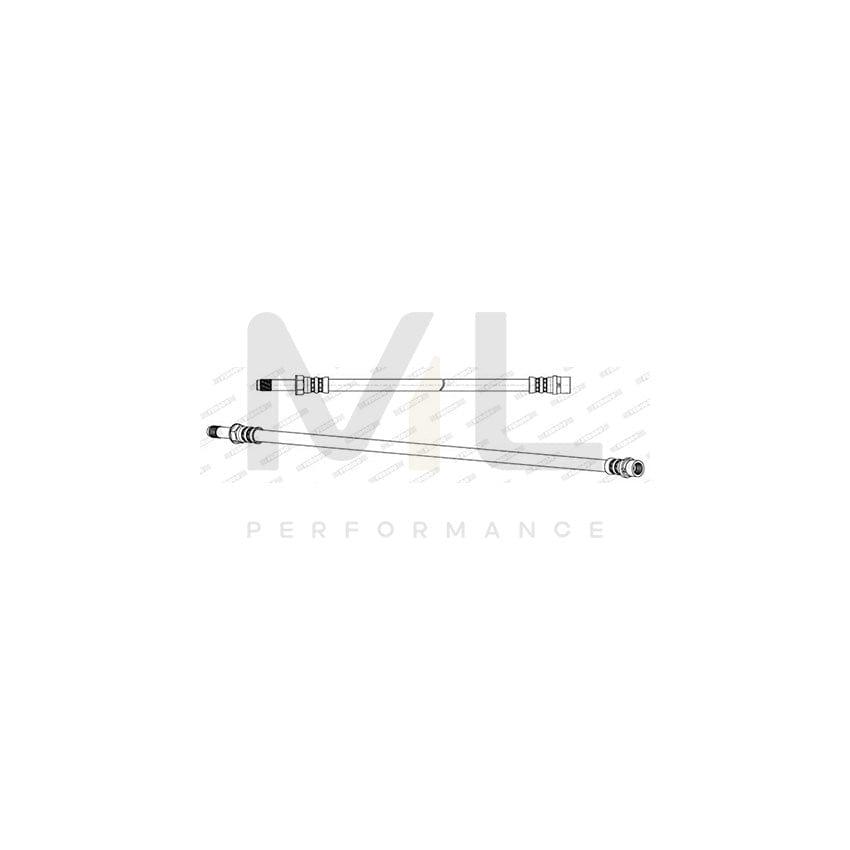 FERODO FHY3038 Brake Hose suitable for MERCEDES-BENZ SPRINTER 540mm, M 10X1 | ML Performance Car Parts