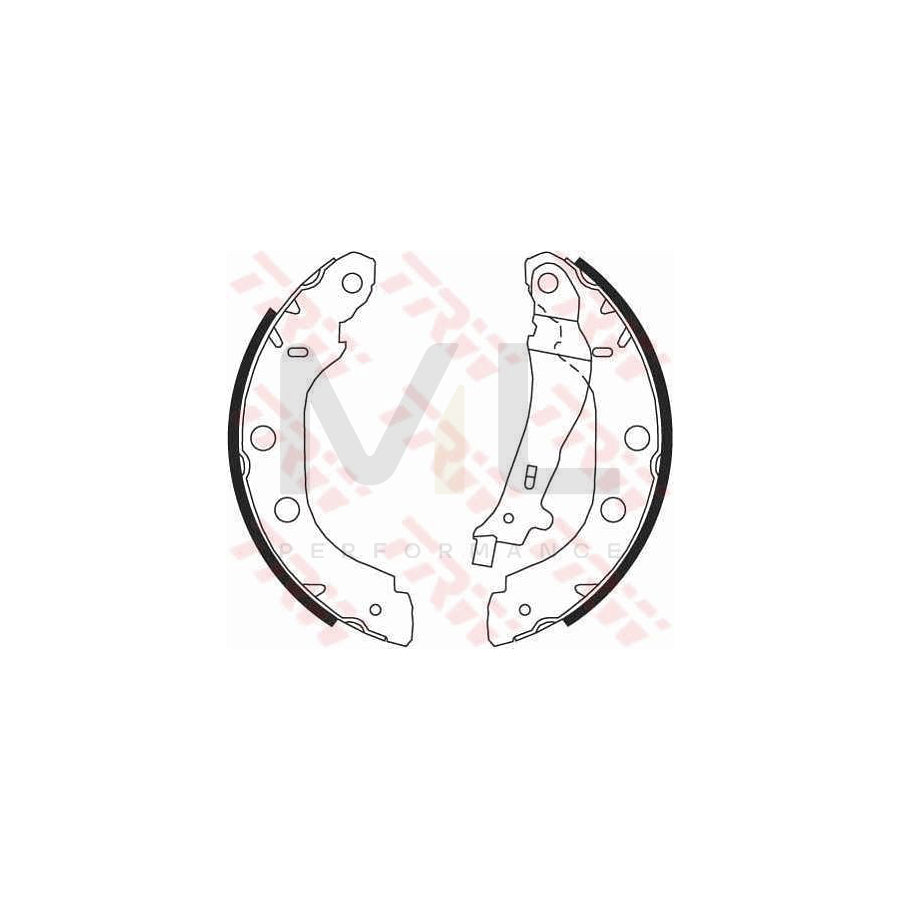 TRW GS8655 Brake Shoe Set | ML Performance Car Parts