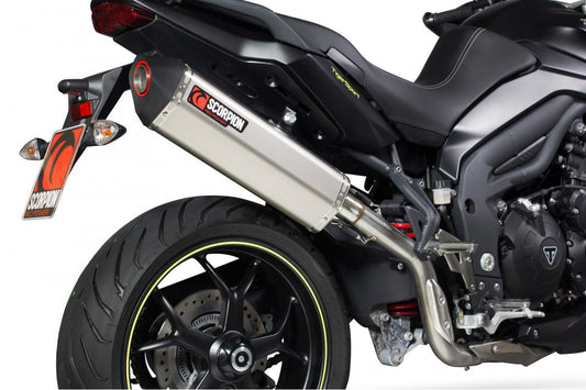 Scorpion RTR78TEO Triumph Tiger 1050 Sport  Serket Parallel Slip-On - Titanium Sleeve | ML Performance US US