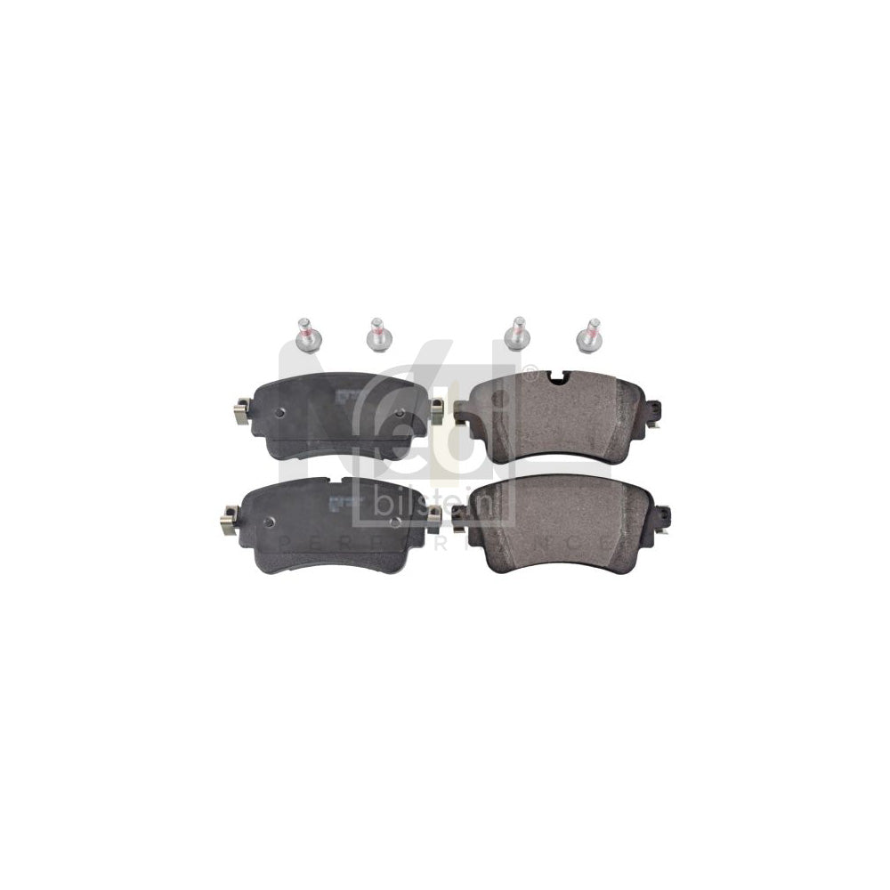Febi Bilstein 116425 Brake Pad Set Rear Axle, With Fastening Material