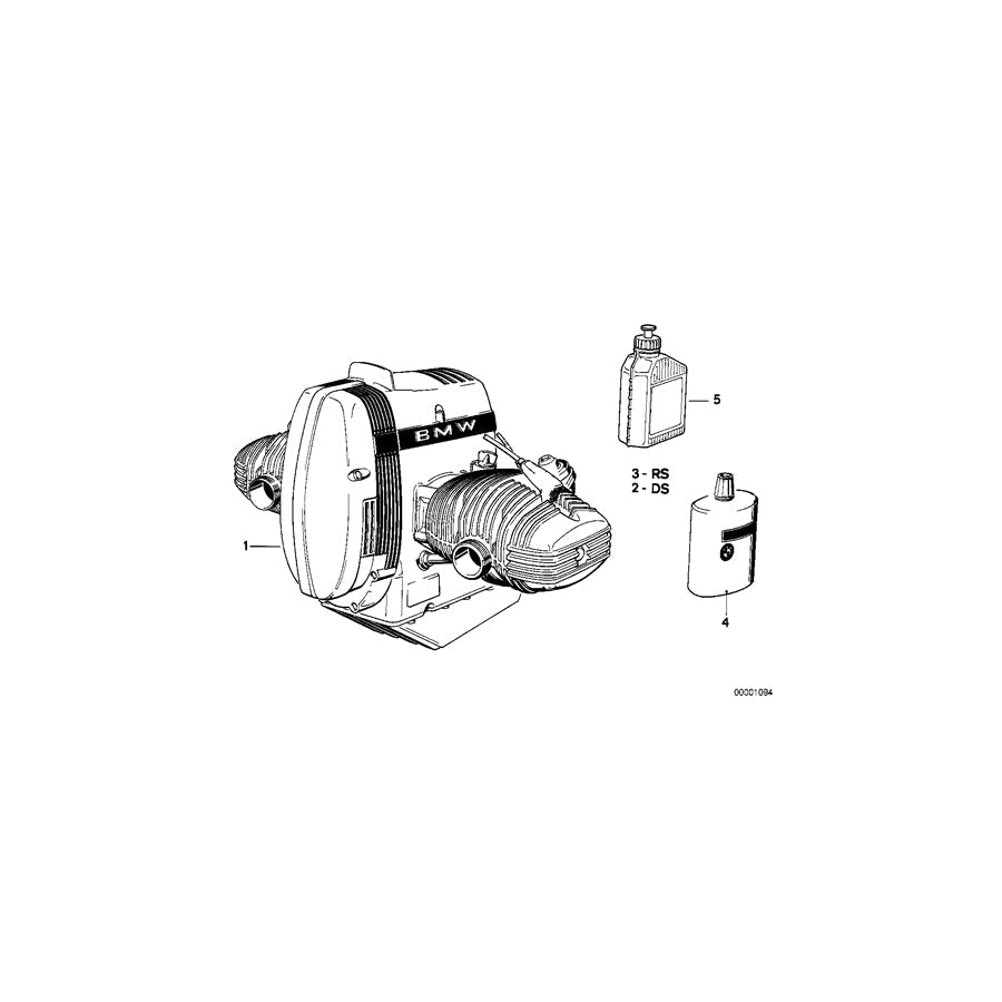 Genuine BMW 11009056146 Repair Kit F Oil Cooler Oil Change (Inc. R 100 R, R 80 GS) | ML Performance US Car Parts
