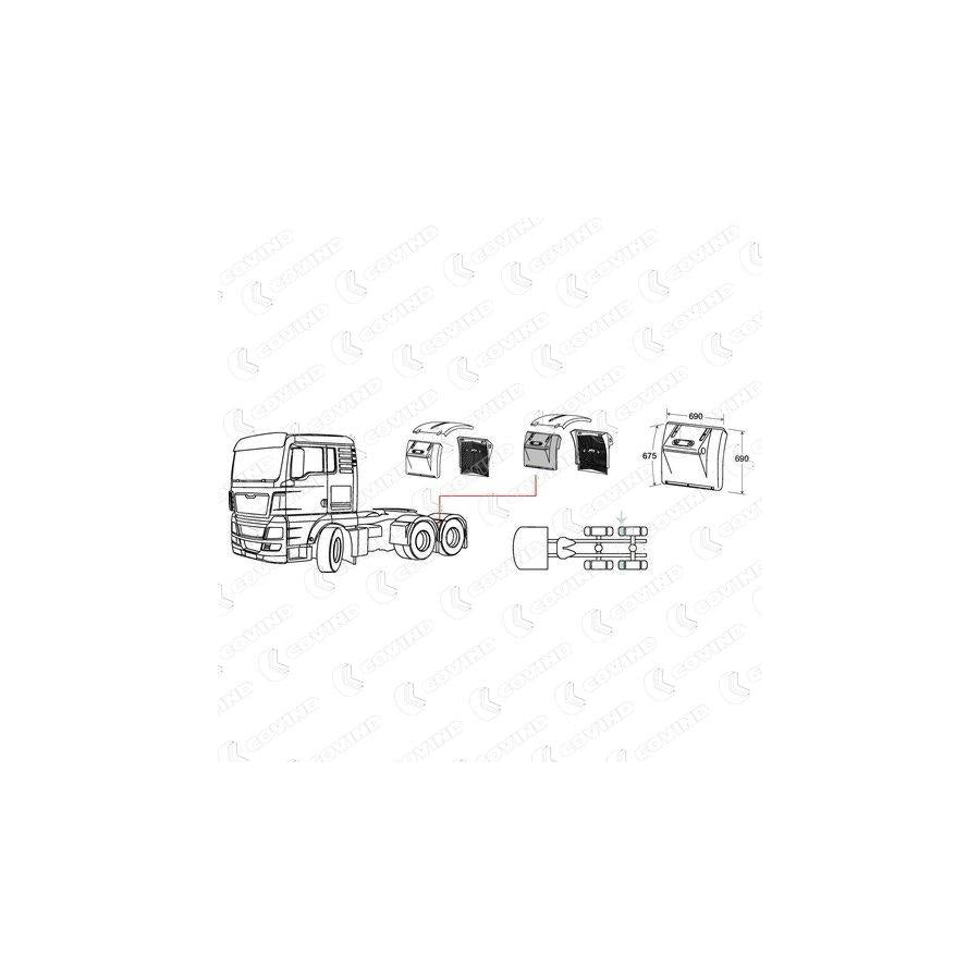 Covind Tgx/532 Repair Panel