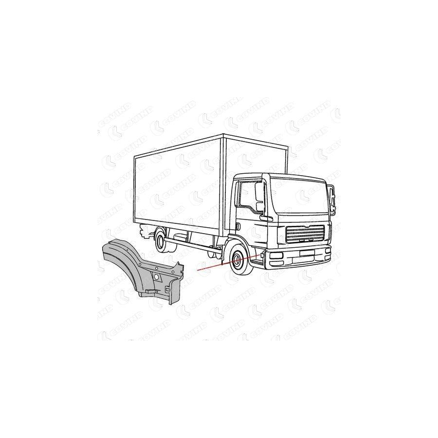 Covind Tgl/244 Foot Board