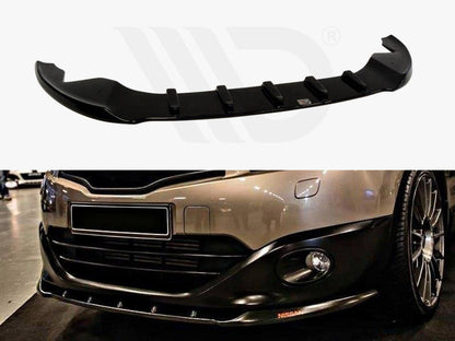 Maxton Design NI-QA-1F-FD1T Front Splitter Nissan Qashqai (facelift) | ML Performance US Car Parts